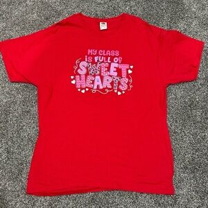 🤍Valentine’s Day Teacher T-Shirt